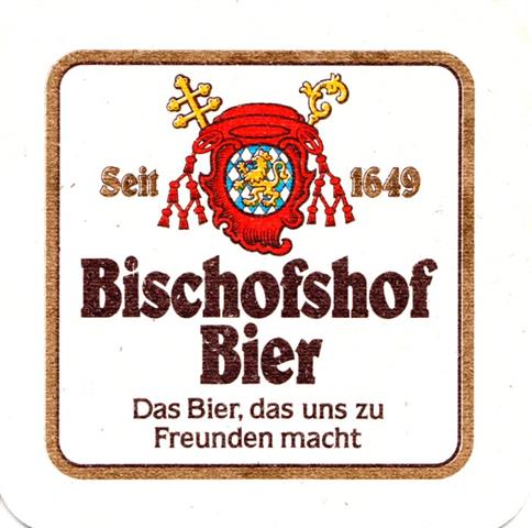 regensburg r-by bischofs gemein 1a (180-bischofshof-das bier)